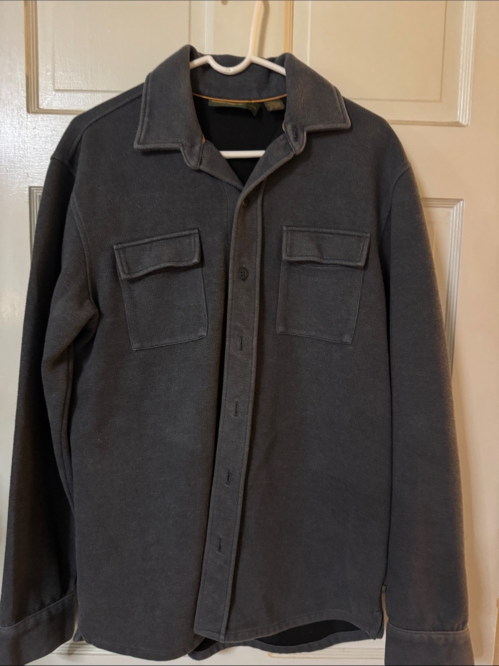 Timberland Charcoal Gray Lightweight Shirt Jacket